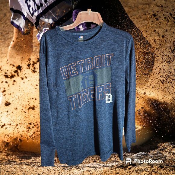 TX3 Cool Long Sleeve Dri‎ Fit Detroit Tigers Size Small (Z57) - Picture 1 of 2